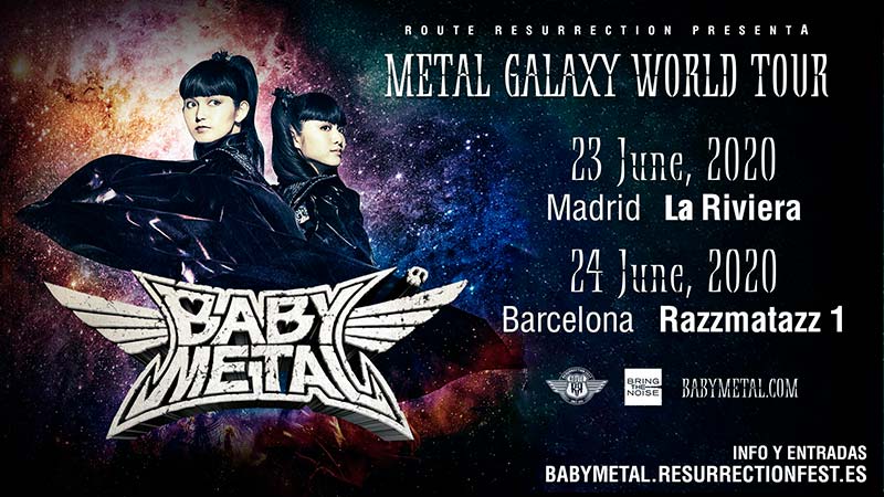 Babymetal – Metal Galaxy World Tour 2020 en Sala Riviera - Concierto - Sala La Riviera