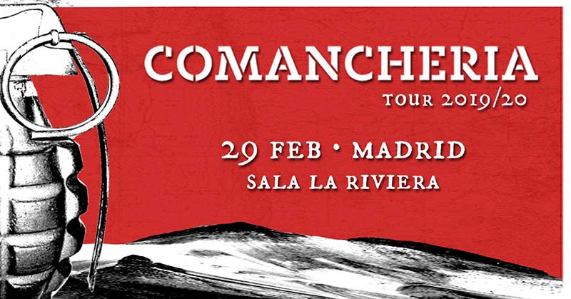 Los Chikos del Maíz «Comanchería Tour» en Sala Riviera - Concierto - Sala La Riviera