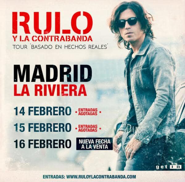 Rulo y La Contrabanda en Sala Riviera - Concierto - Sala La Riviera