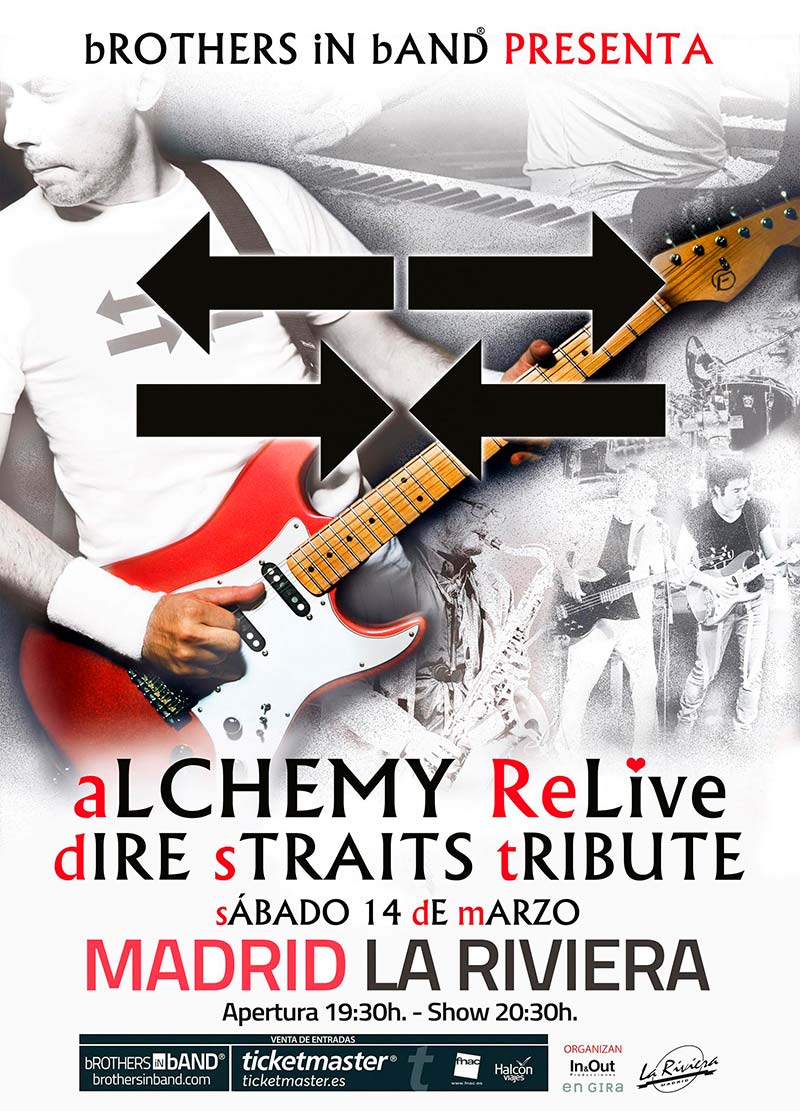 Brothers in Band – Dire Straits Show en Sala Riviera - Concierto - Sala La Riviera